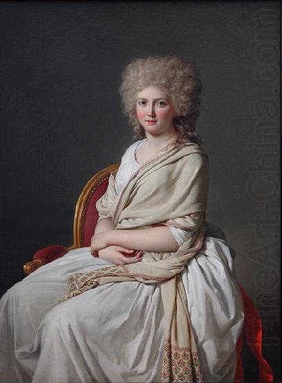 Jacques-Louis David Portrait of Anne-Marie-Louise Thelusson, Countess of Sorcy oil painting picture